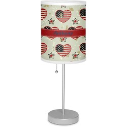 Americana 7" Drum Lamp with Shade (Personalized)