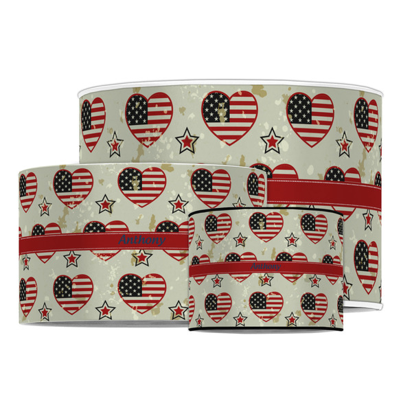Americana Drum Lampshades - MAIN