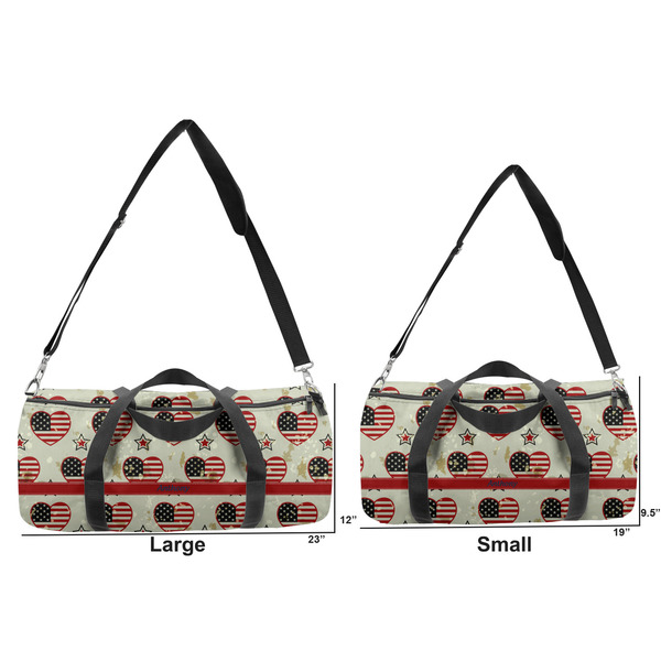 Americana Duffle Bag Small and Large