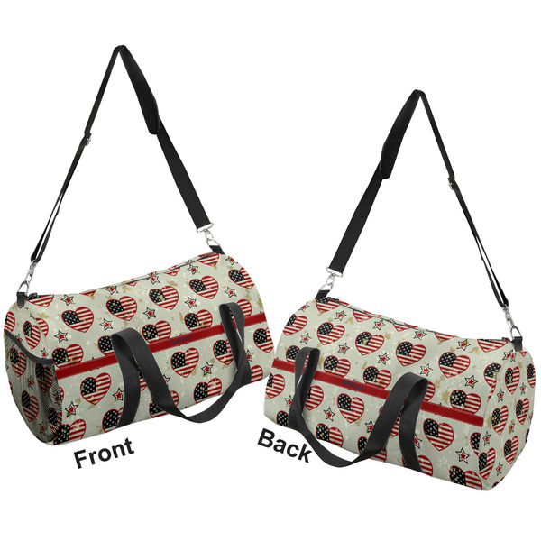 Americana Duffle bag large front and back sides
