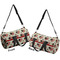 Americana Duffle bag small front and back sides