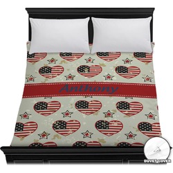 Americana Duvet Cover - Full / Queen (Personalized)