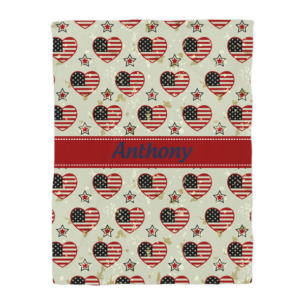 Americana Duvet Cover - Twin - Front