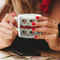 Americana Espresso Cup - 6oz (Double Shot) LIFESTYLE (Woman hands cropped)