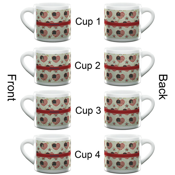 Americana Espresso Cup - 6oz (Double Shot Set of 4) APPROVAL