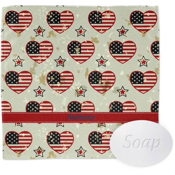 Custom Americana Washcloth (Personalized)