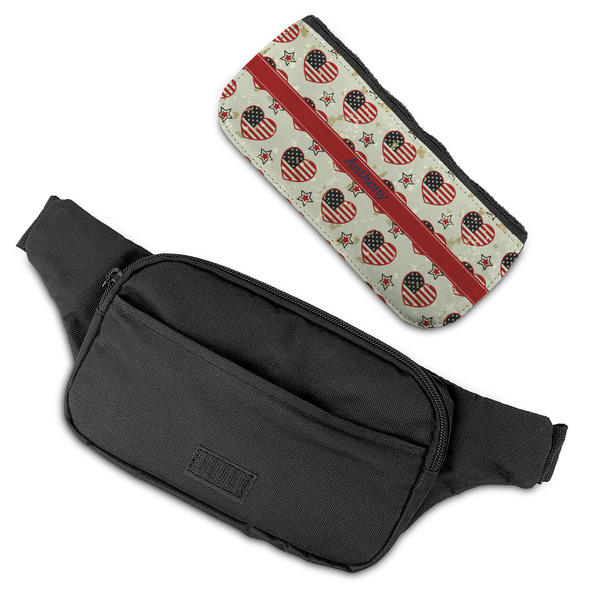 Americana Fanny Packs - FLAT (flap off)