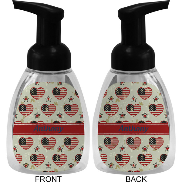 Americana Foam Soap Bottle (Front & Back)