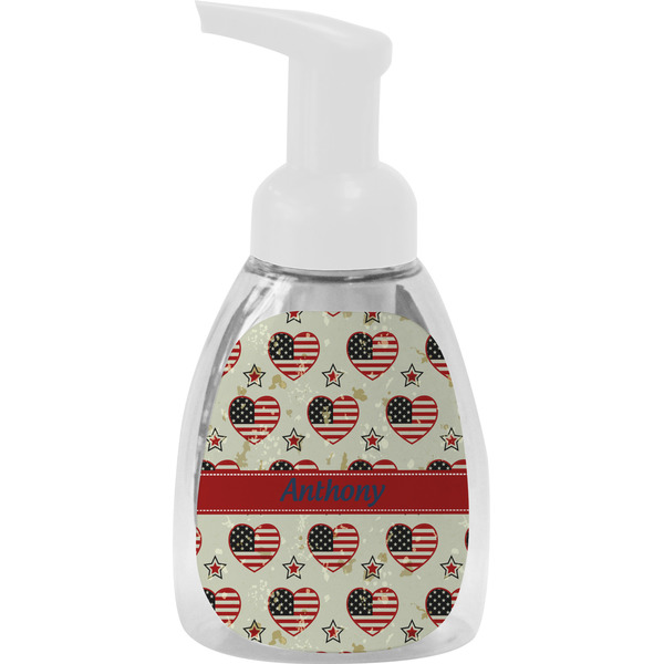 Custom Americana Foam Soap Bottle - White (Personalized)