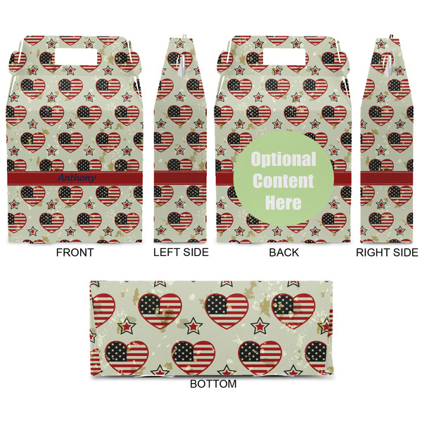 Americana Gable Favor Box - Approval