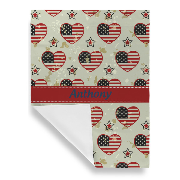 Americana Garden Flags - Large - Single Sided - FRONT FOLDED