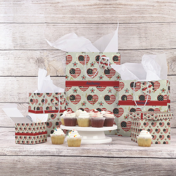 Americana Gift Bags - In Context