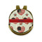 Americana Golf Ball Marker - Hat Clip - Gold