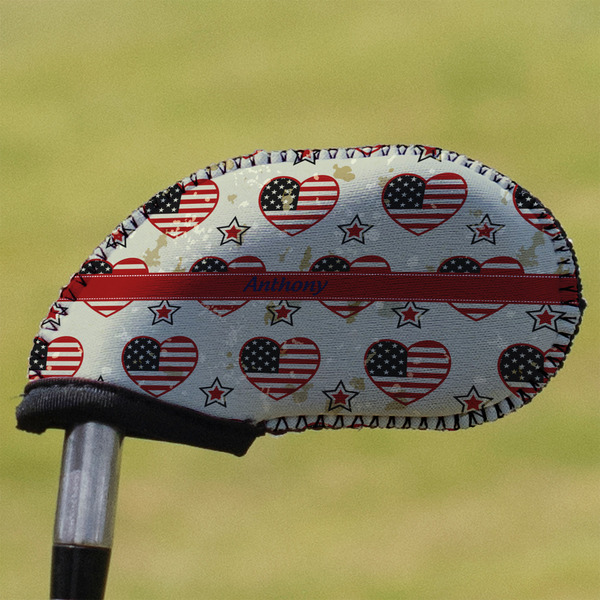 Custom Americana Golf Club Iron Cover (Personalized)