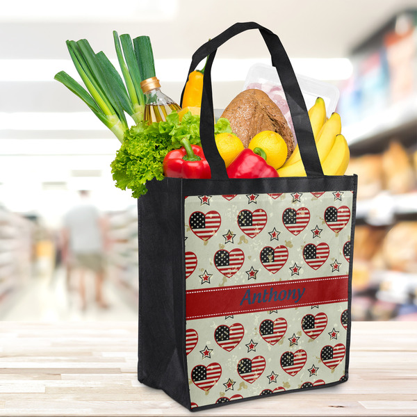 Americana Grocery Bag - LIFESTYLE
