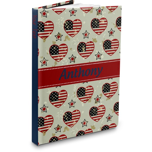 Custom Americana Hardbound Journal - 5.75" x 8" (Personalized)