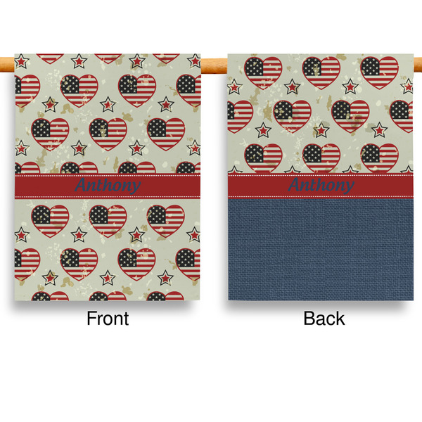 Americana House Flags - Double Sided - APPROVAL