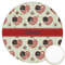 Americana Printed Cookie Topper - 3.25" (Personalized)