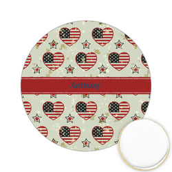 Americana Printed Cookie Topper - 2.15" (Personalized)