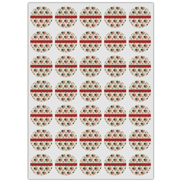 Americana Icing Circle - XSmall - Set of 35