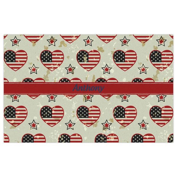 Americana Indoor / Outdoor Rug - 5'x8' - Front Flat