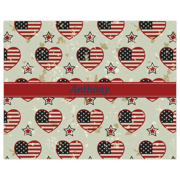 Americana Indoor / Outdoor Rug - 8'x10' - Front Flat