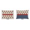 Americana  Indoor Rectangular Burlap Pillow (Front and Back)