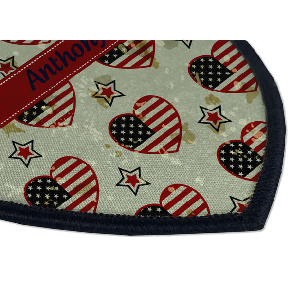 Americana Iron on Shield 3 Detail