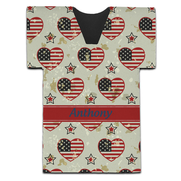 Custom Americana Jersey Bottle Cooler (Personalized)