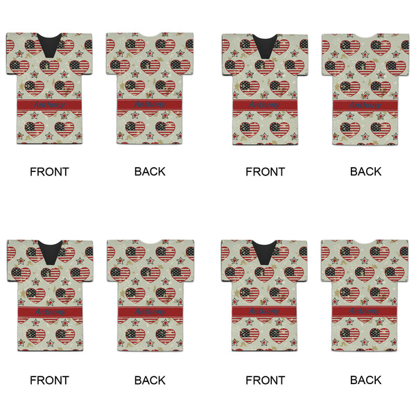 Americana Jersey Bottle Cooler - Set of 4 - APPROVAL