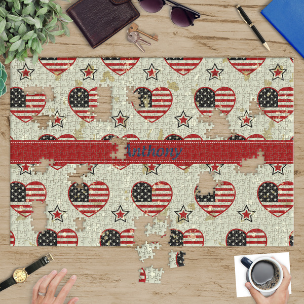 Americana Jigsaw Puzzle 1014 Piece - In Context