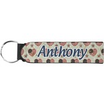 Americana Neoprene Keychain Fob (Personalized)