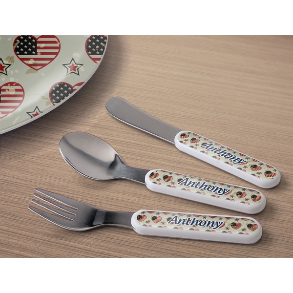 Americana Kids Flatware w/ Plate