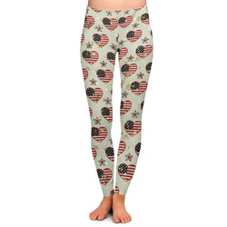 Americana Ladies Leggings - 2X-Large