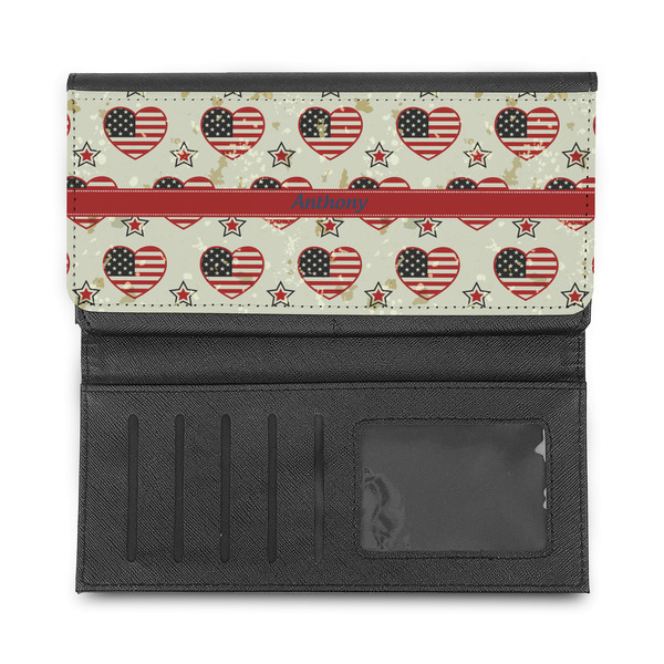 Americana Ladies Wallet - Half Way Open