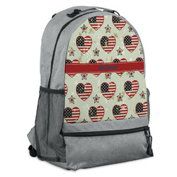 Americana Backpack - Grey (Personalized)