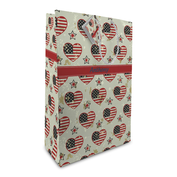 Custom Americana Large Gift Bag (Personalized)