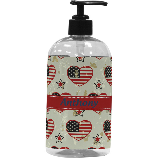 Custom Americana Plastic Soap / Lotion Dispenser (Personalized)