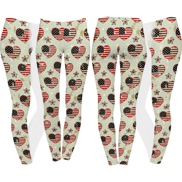 Americana Leggings Turn Around - Apvl