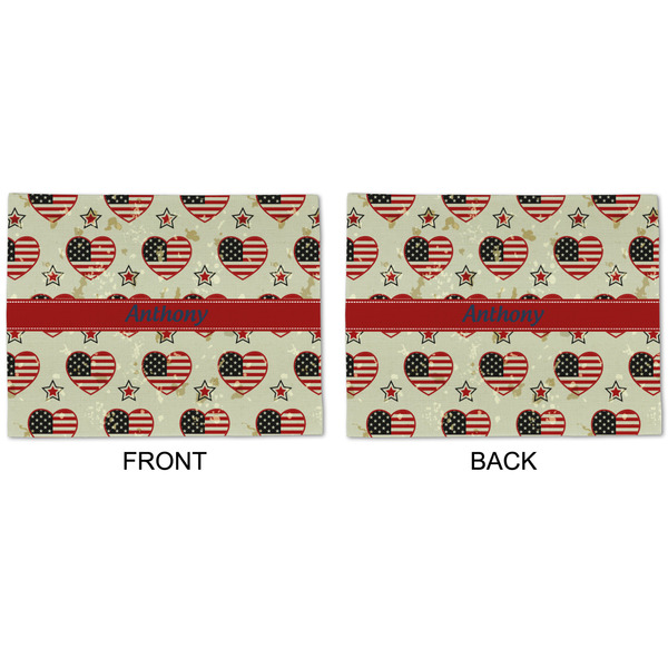 Americana Linen Placemat - APPROVAL (double sided)