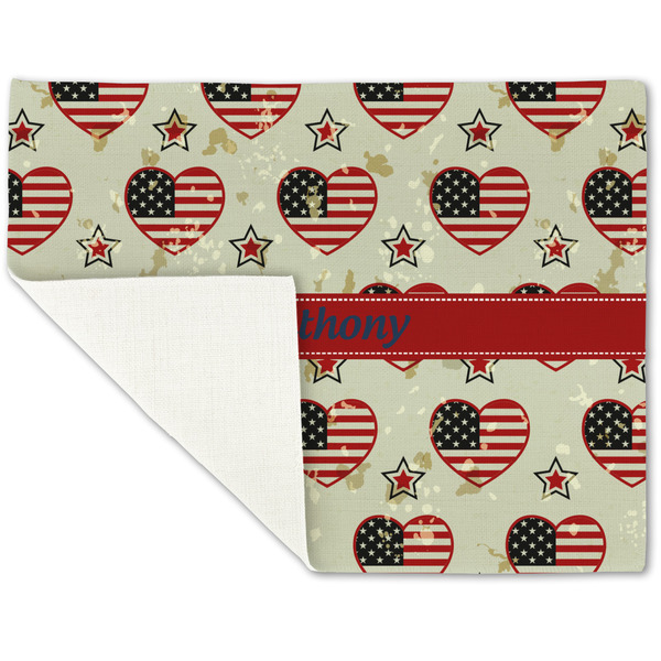 Americana Linen Placemat - Folded Corner (single side)
