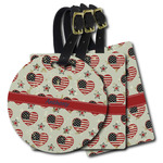 Americana Plastic Luggage Tag (Personalized)