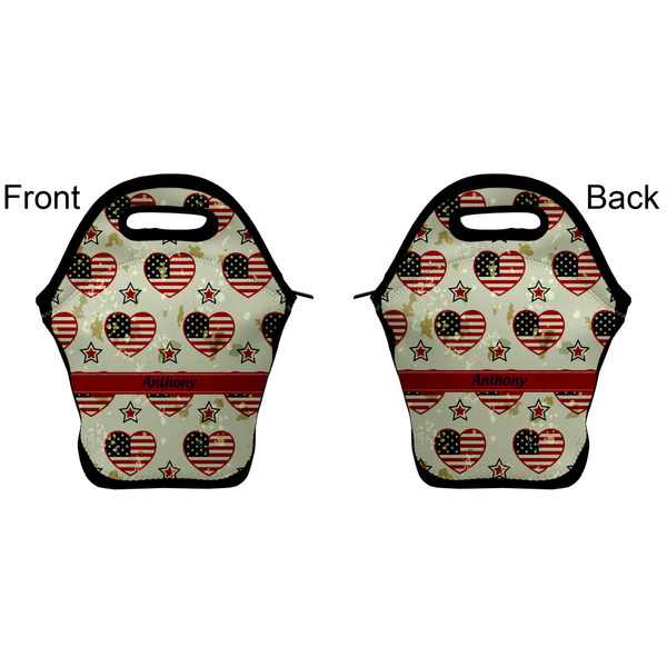 Americana Lunch Bag - Front and Back