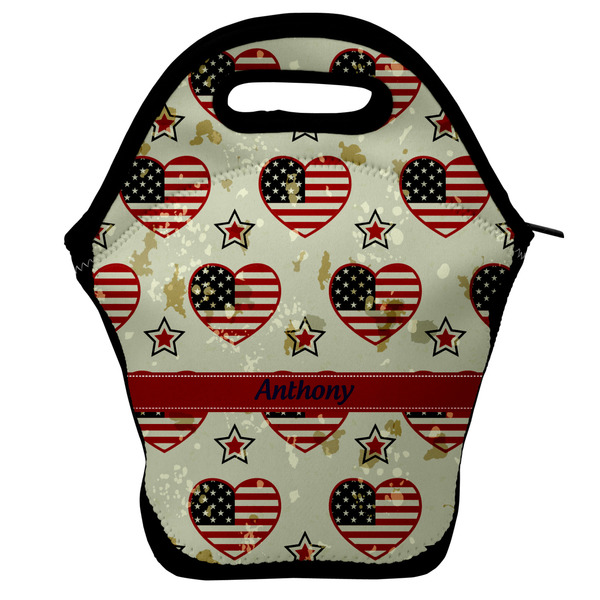 Custom Americana Lunch Bag w/ Name or Text