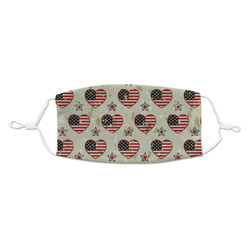 Americana Kid's Cloth Face Mask (Personalized)