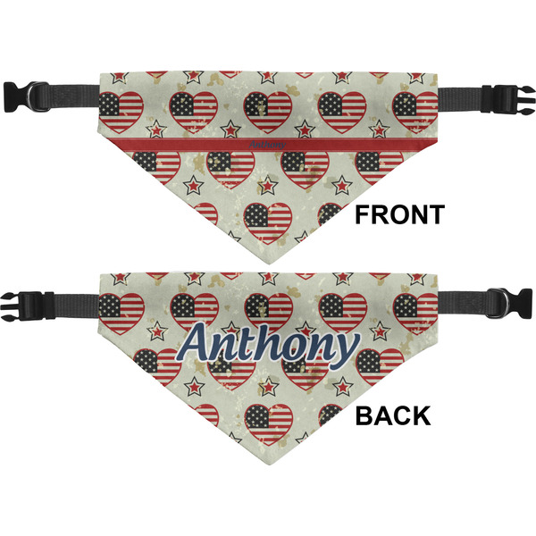 Americana Medium Dog Bandana Approval