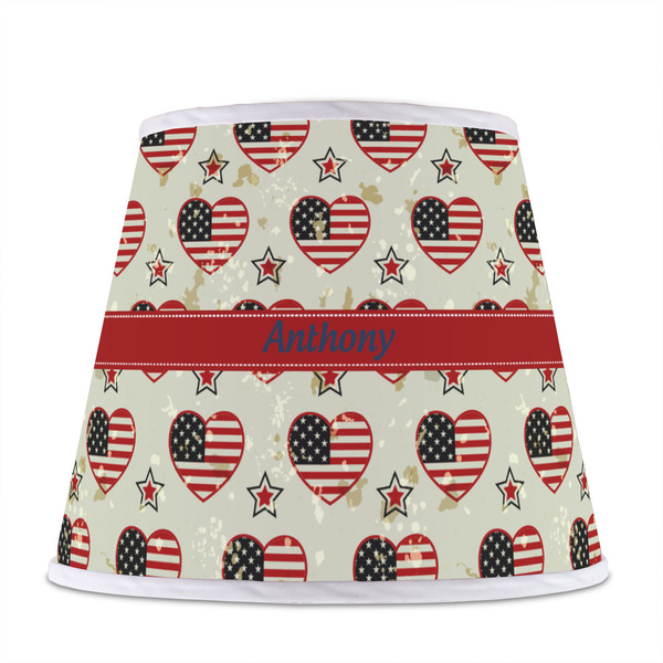 Americana Poly Film Empire Lampshade - Front View
