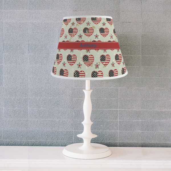 Americana Poly Film Empire Lampshade - Lifestyle