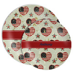 Americana Melamine Plate (Personalized)