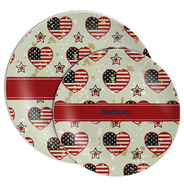 Americana Melamine Plates - PARENT/MAIN